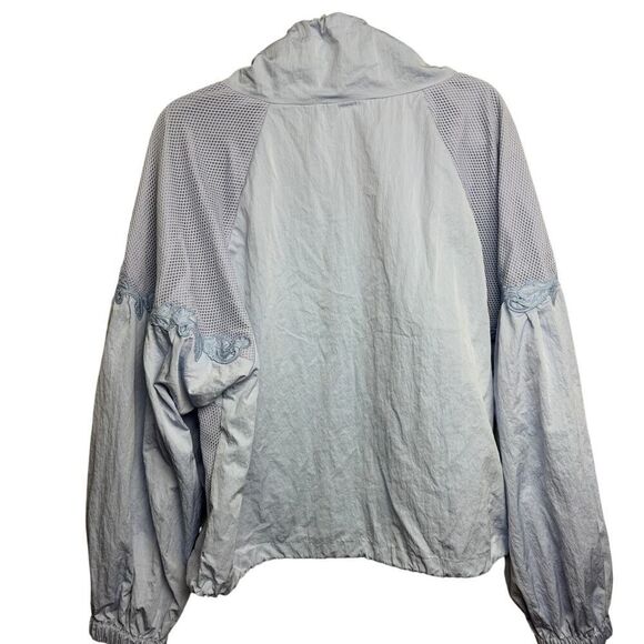 Free People Movement Thanks a Bunch Jacket in Periwinkle Dreams Sz. L - Picture 5 of 6